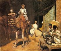 A Marketplace in Ispahan - Edwin Lord Weeks