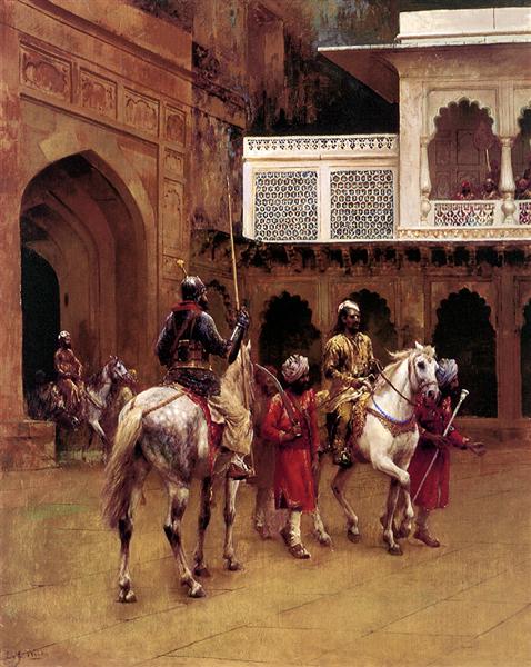Indian Prince, Palace Of Agra - Эдвин Лорд Уикс
