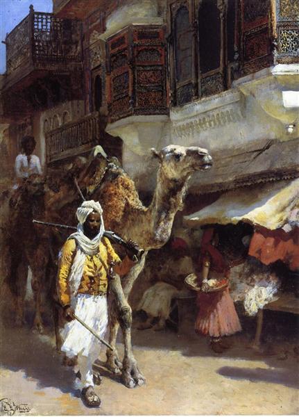Man Leading a Camel - Edwin Lord Weeks