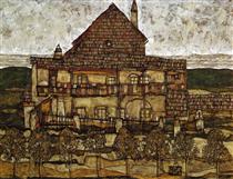 House with Shingles - Egon Schiele