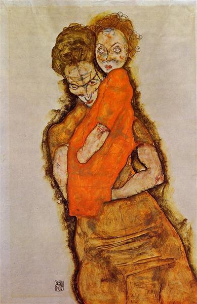 Mother and Child, 1914 - Egon Schiele