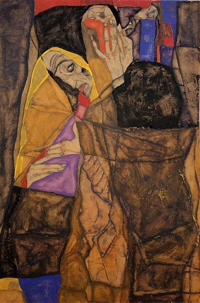 The Blind, 1913 - Egon Schiele