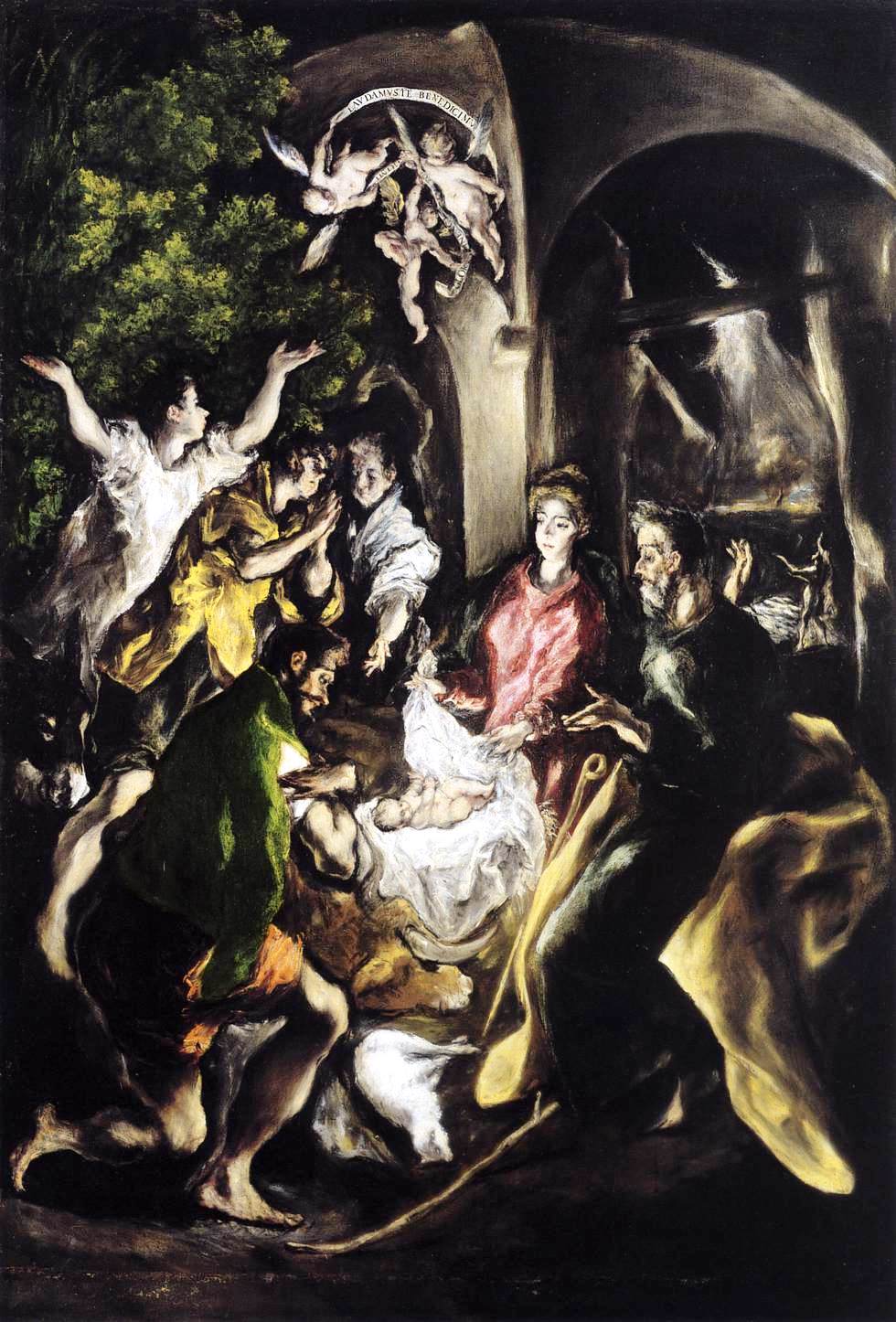 Adoration of the Shepherds, c.1610 El Greco