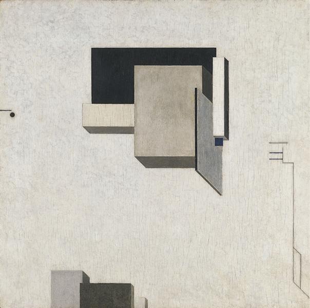 Proun 1 C, 1919 - El Lissitzky