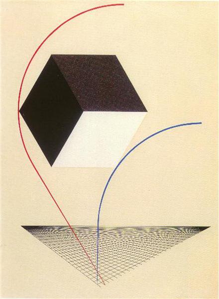 Proun, c.1925 - Lazar Lissitzky