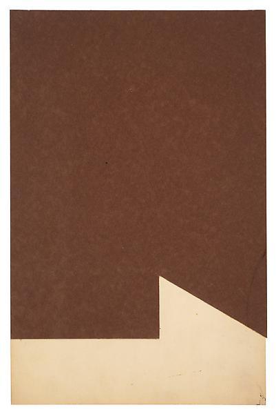 Brown and White, 1956 - Ellsworth Kelly