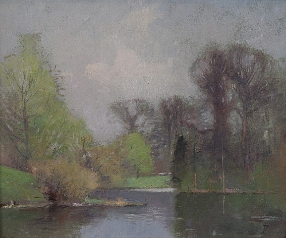 Spring Landscape, 1910 - Эмиль Карлсен