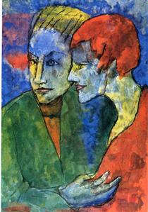 Young Couple - Emil Nolde