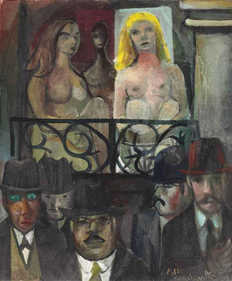 Mulheres no balcão, 1960 - Ді Кавальканті