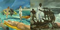 A Visit to - A Visit from the Island - Eric Fischl