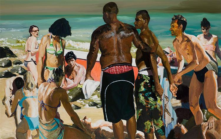 Scenes From Late Paradise Beached, 2007 - Eric Fischl