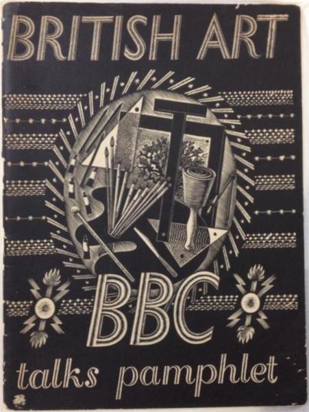 BBC British art talks pamphlet - Eric Ravilious