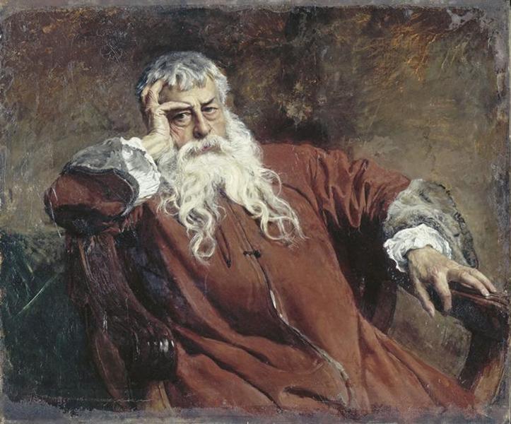 Self-Portrait, 1889 - Ернест Месоньє