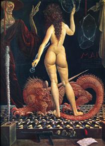 Metamorphoses of Lucretia - Ernst Fuchs