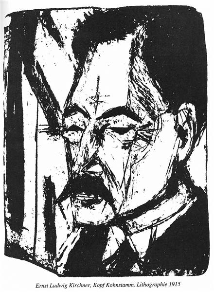 Dr. O. Kohnstamm, 1915 - Ernst Ludwig Kirchner