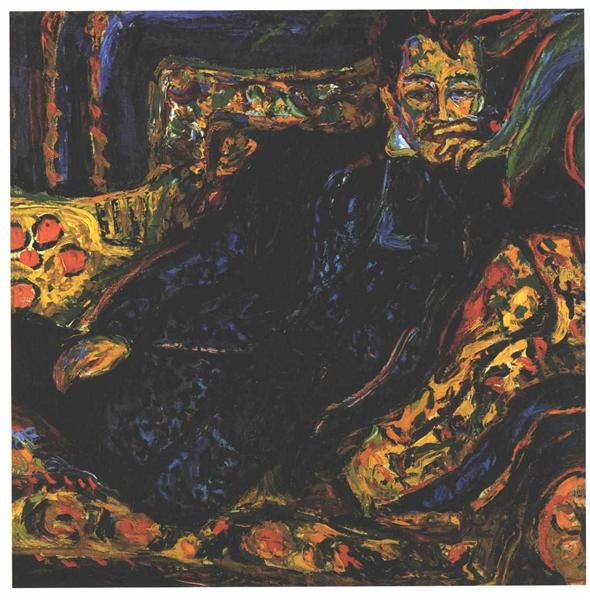 Portrait of Hans Frisch - Ernst Ludwig Kirchner