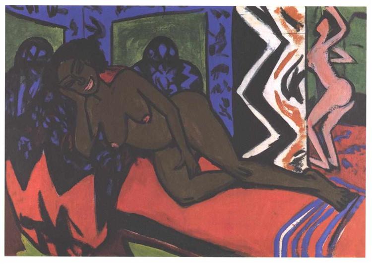 Sleeping Nilly - Ernst Ludwig Kirchner