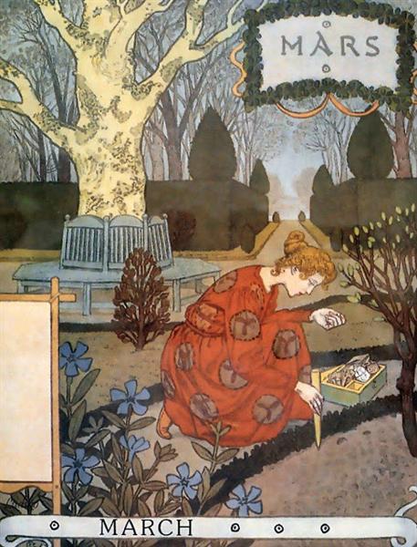 La Belle Jardiniere – March, 1896 - Эжен Грассе