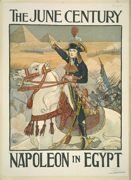 The June Century, Napoleon in Egypt, 1895 - Eugène Grasset