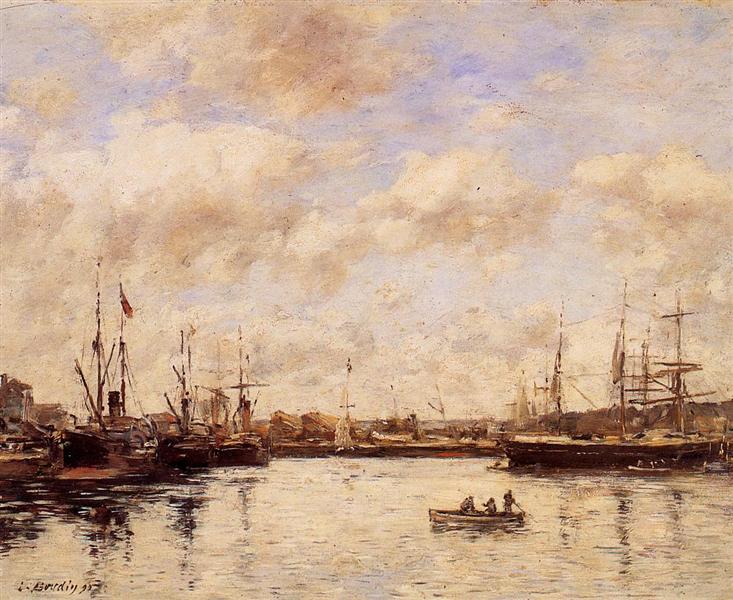 Le Havre, 1890 - 歐仁·布丹