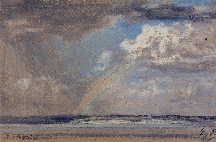 Norman Beach, Arcenciel, c.1873 - Эжен Буден