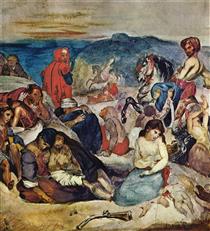 Massaker von Chios - Eugène Delacroix
