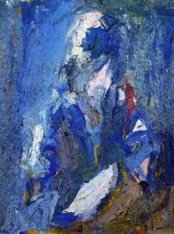 Blue Woman, 1955 - Eugene Leroy