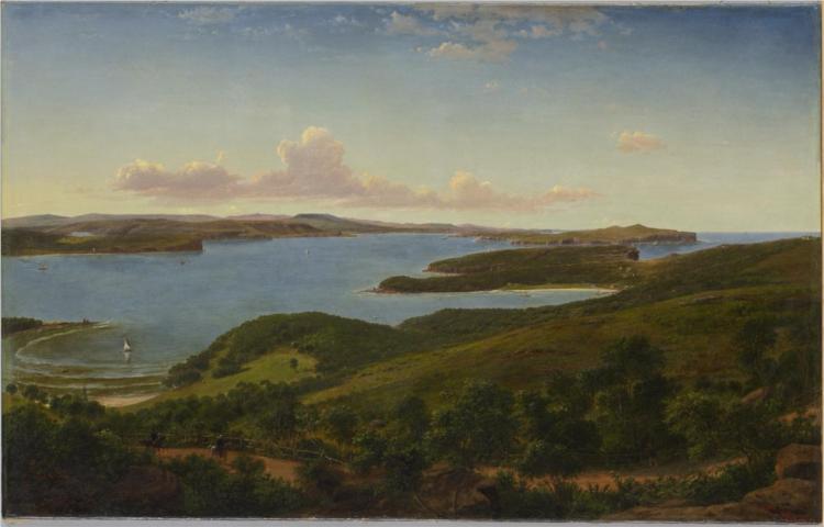 Sydney Heads, 1860 - Ойген фон Герард