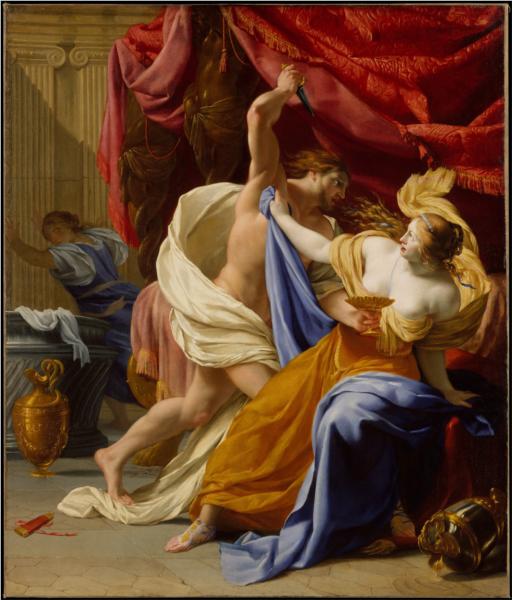 Rape of Tamar, c.1640 - Eustache Le Sueur