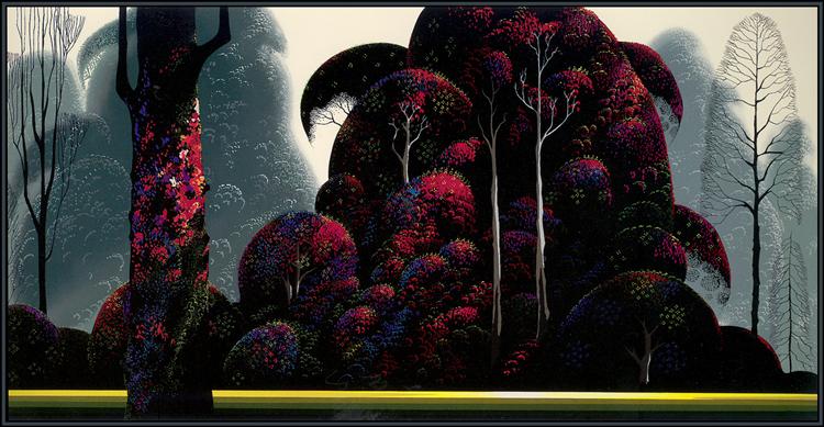 Crimson Eucalyptus, 1998 - Eyvind Earle