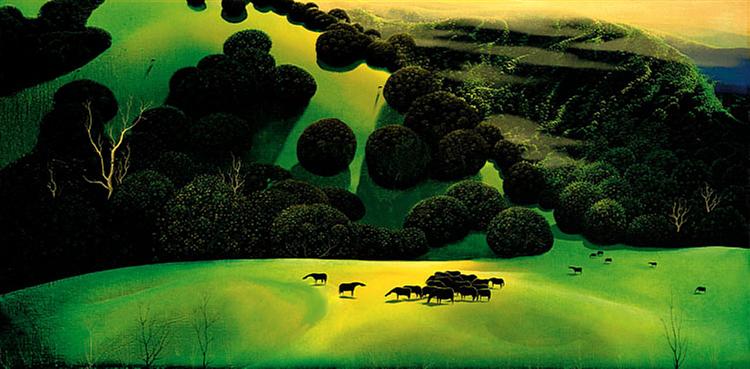 Herd of Horses - Eyvind Earle