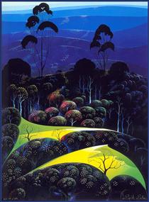 Inland from the Sea - Eyvind Earle