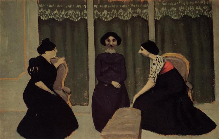 Gossip, 1902 - Феликс Валлотон