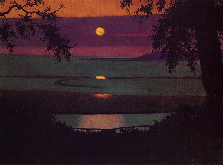 Sunset, 1918 - Felix Vallotton
