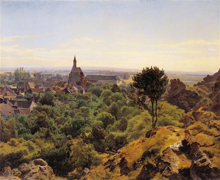 View to Mödling, 1848 - Ferdinand Georg Waldmüller