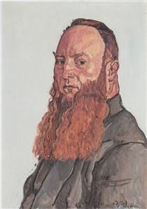 Portrait of James Vibert - Фердинанд Ходлер