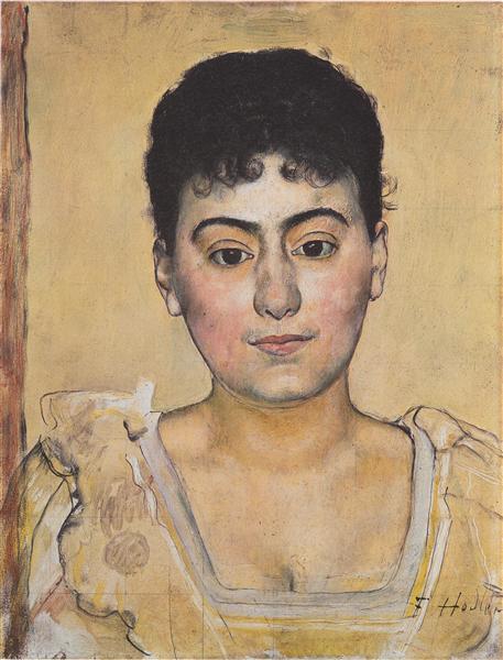 Portrait of Madame de R., 1898 - Фердинанд Ходлер