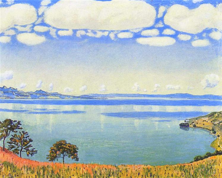 View of Lake Leman from Chexbres, 1905 - Ferdinand Hodler