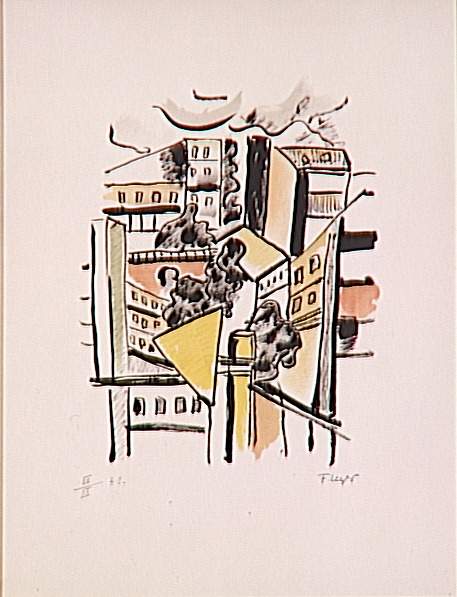 Roofs - Fernand Léger