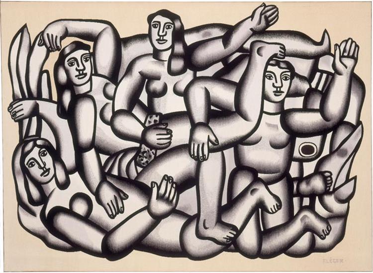 The Bathers - Fernand Léger