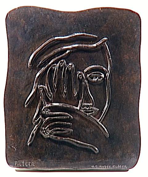 The Face (Face and Hands) - Fernand Leger