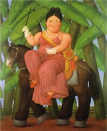 The President and First Lady (2) - Fernando Botero