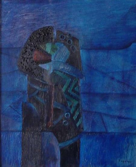 Blue Shadows, 1980 - Fernando de Szyszlo