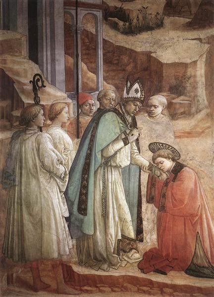 Disputation in the Synagogue  (detail), 1465 - Filippo Lippi