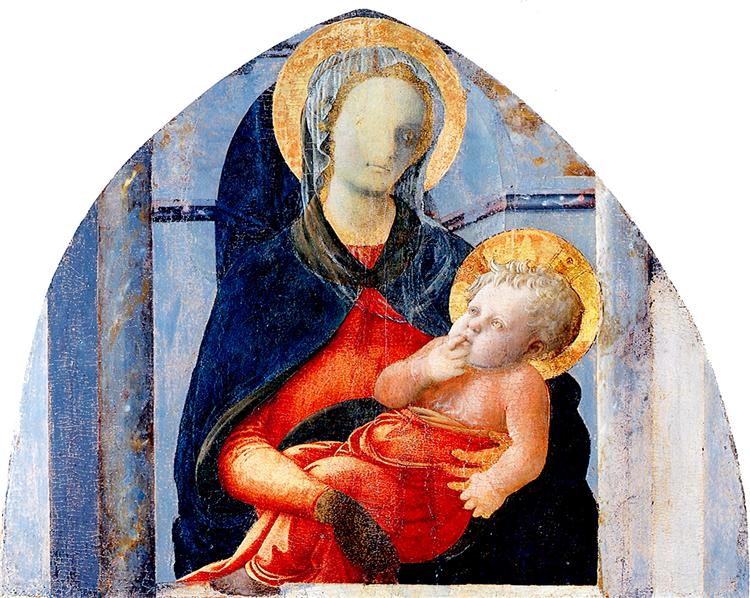 Madonna and Child, 1430 - Filippo Lippi