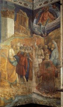 The Martyrdom of St. Stephen - Филиппо Липпи
