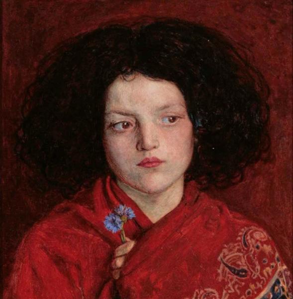 The Irish Girl, 1860 - Форд Мэдокс Браун