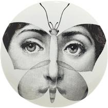 Theme & Variations Plate #96 (Butterfly) - Fornasetti