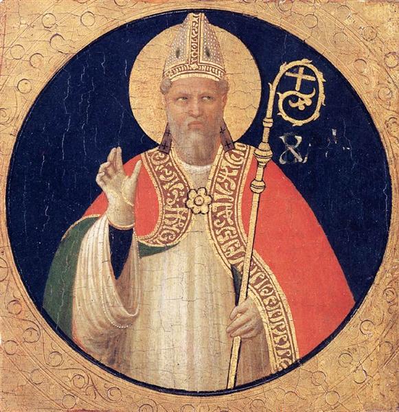 A Bishop Saint, c.1425 - Фра Анджеліко