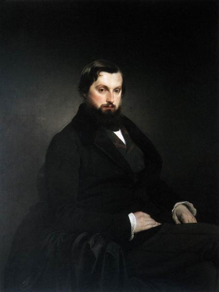 Portrait of Gian Giacomo Poldi Pezzoli, c.1851 - Francesco Hayez